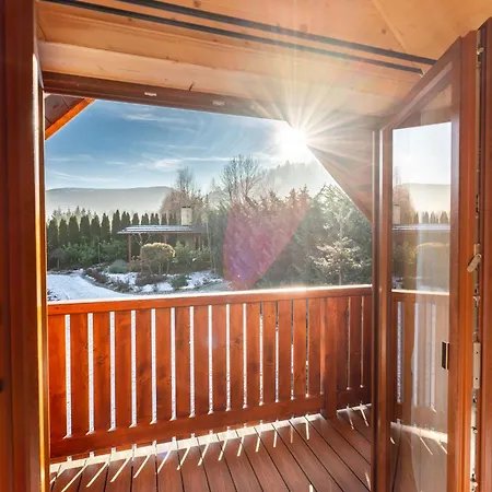Casa de Férias Karkonoski Klimat - Klimatyczny Z Bali Z Pieknym Widokiem, Z Dostepem Do Jacuzzi I Sauny, Miejscem Na Grill I Ognisko - Relaks W Sercu Natury